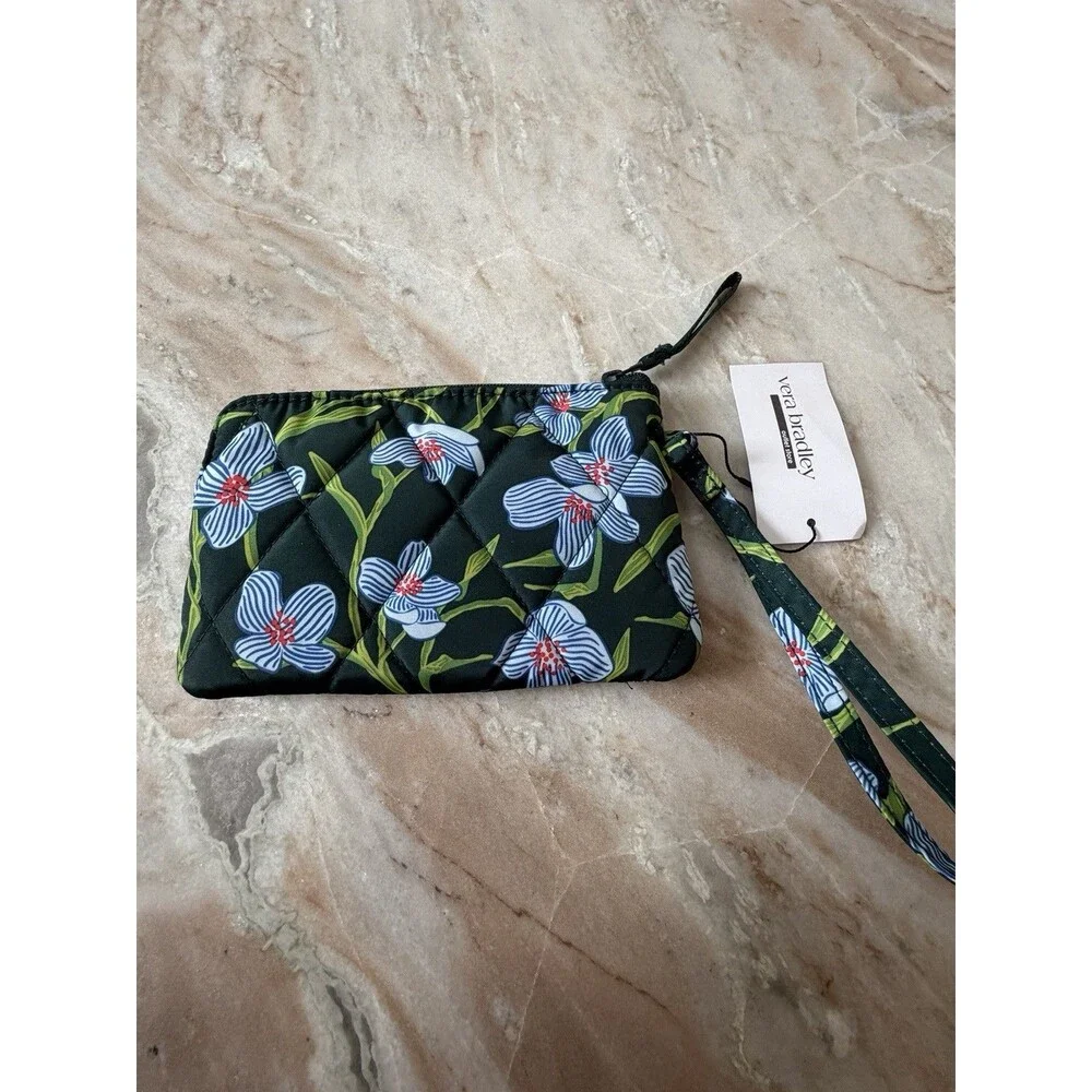 NWT Vera Bradley Ultralight Essential Zip Wristlet Everyday Preppy Cottagecore - Picture 8 of 8